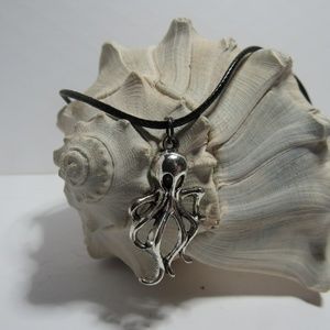 Octopus kraken Pendant Charm necklace